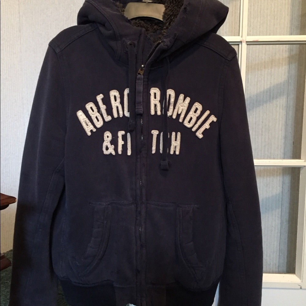Abercrombie and Fitch wolf jaw jacket size medium